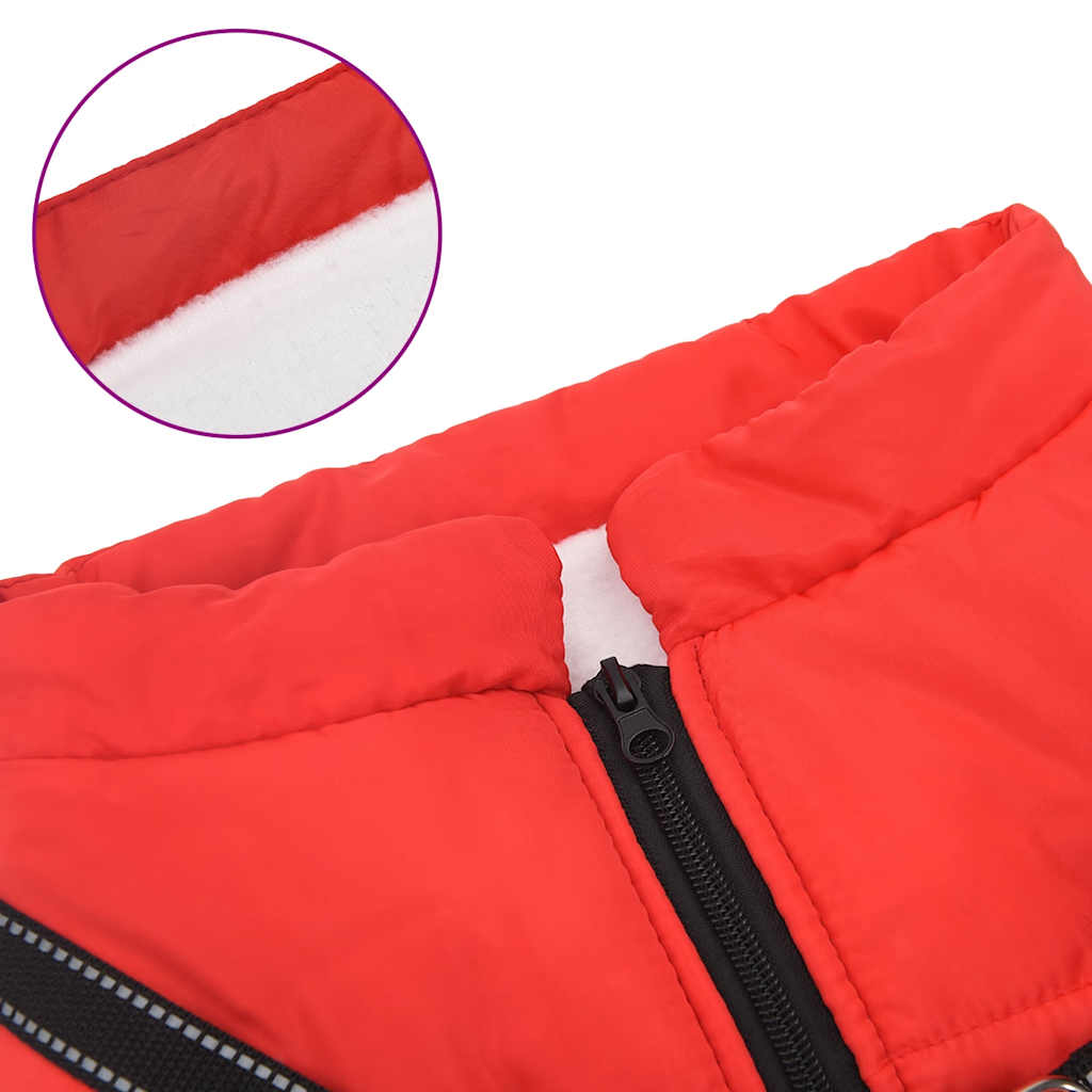 Dog Coat Jacket Vest with Built-In Harness – Waterproof & Reflective