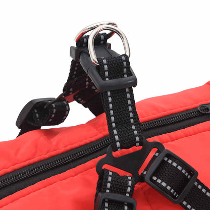 Dog Coat Jacket Vest with Built-In Harness – Waterproof & Reflective