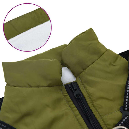 Dog Coat Jacket Vest with Built-In Harness – Waterproof & Reflective