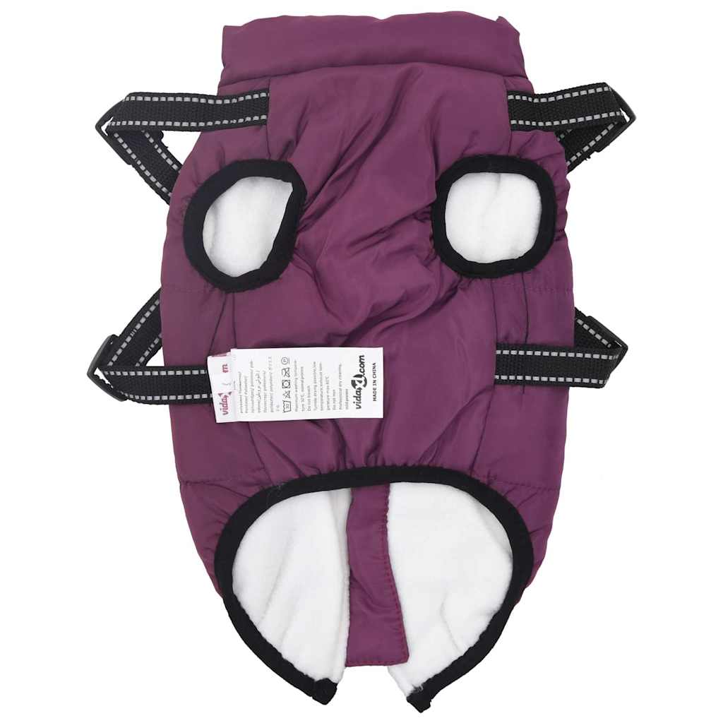 Dog Coat Jacket Vest with Built-In Harness – Waterproof & Reflective
