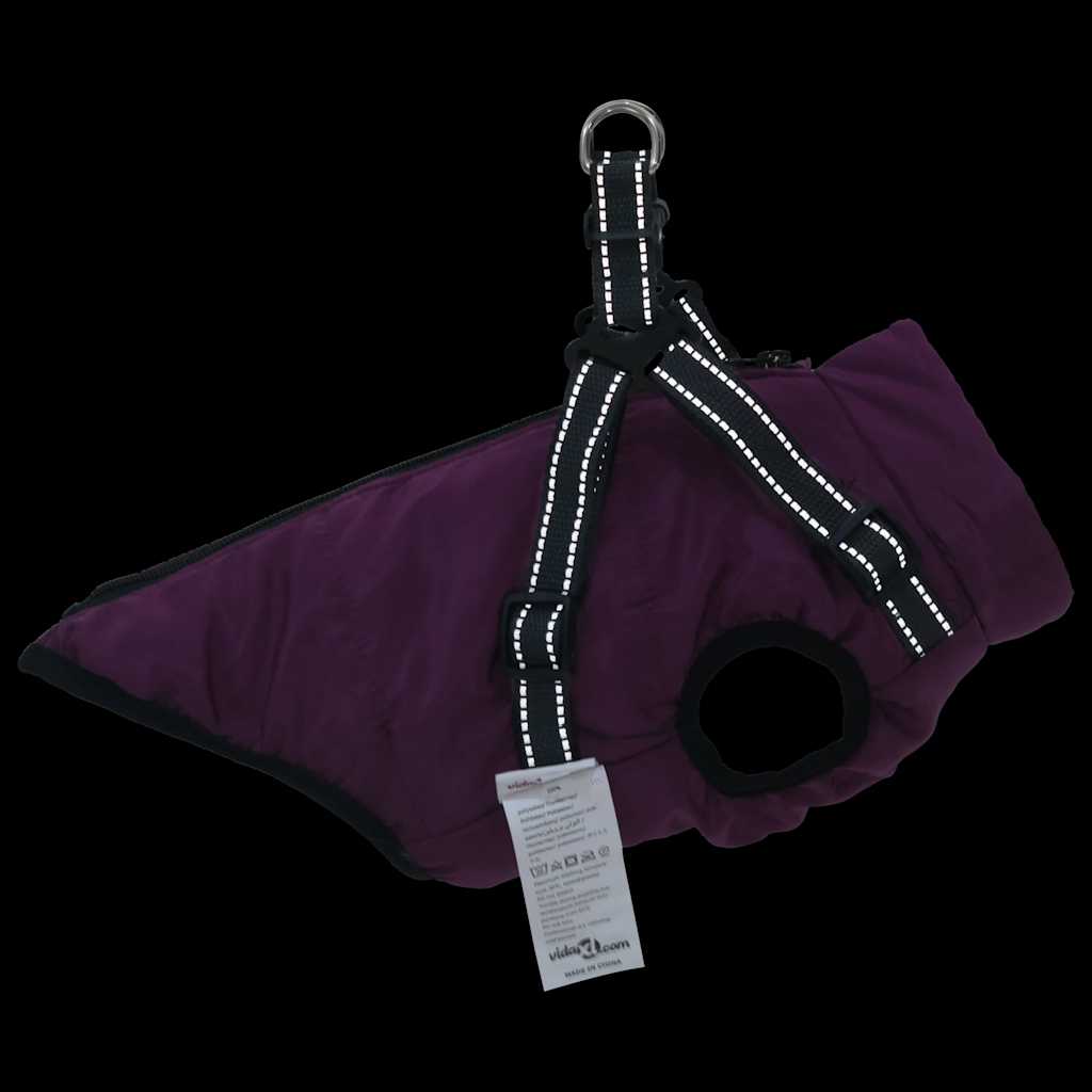 Dog Coat Jacket Vest with Built-In Harness – Waterproof & Reflective