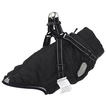 Dog Coat Jacket Vest with Built-In Harness – Waterproof & Reflective