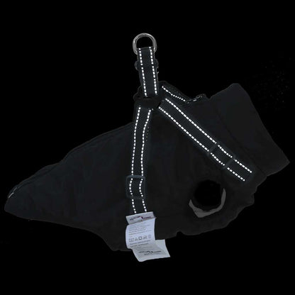 Dog Coat Jacket Vest with Built-In Harness – Waterproof & Reflective