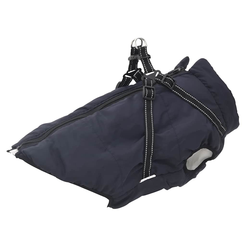 Dog Coat Jacket Vest with Built-In Harness – Waterproof & Reflective