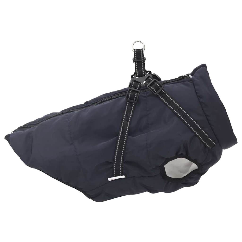 Dog Coat Jacket Vest with Built-In Harness – Waterproof & Reflective