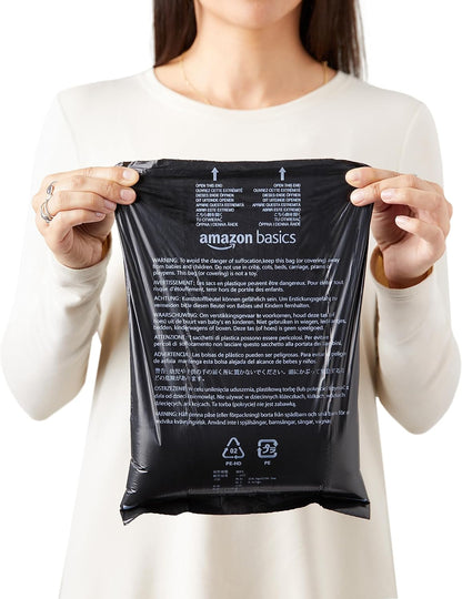 Dog Poop/Waste Bags with Dispenser and Leash Clip, Unscented, 300 Bags (20 Packs of 15 Bags)