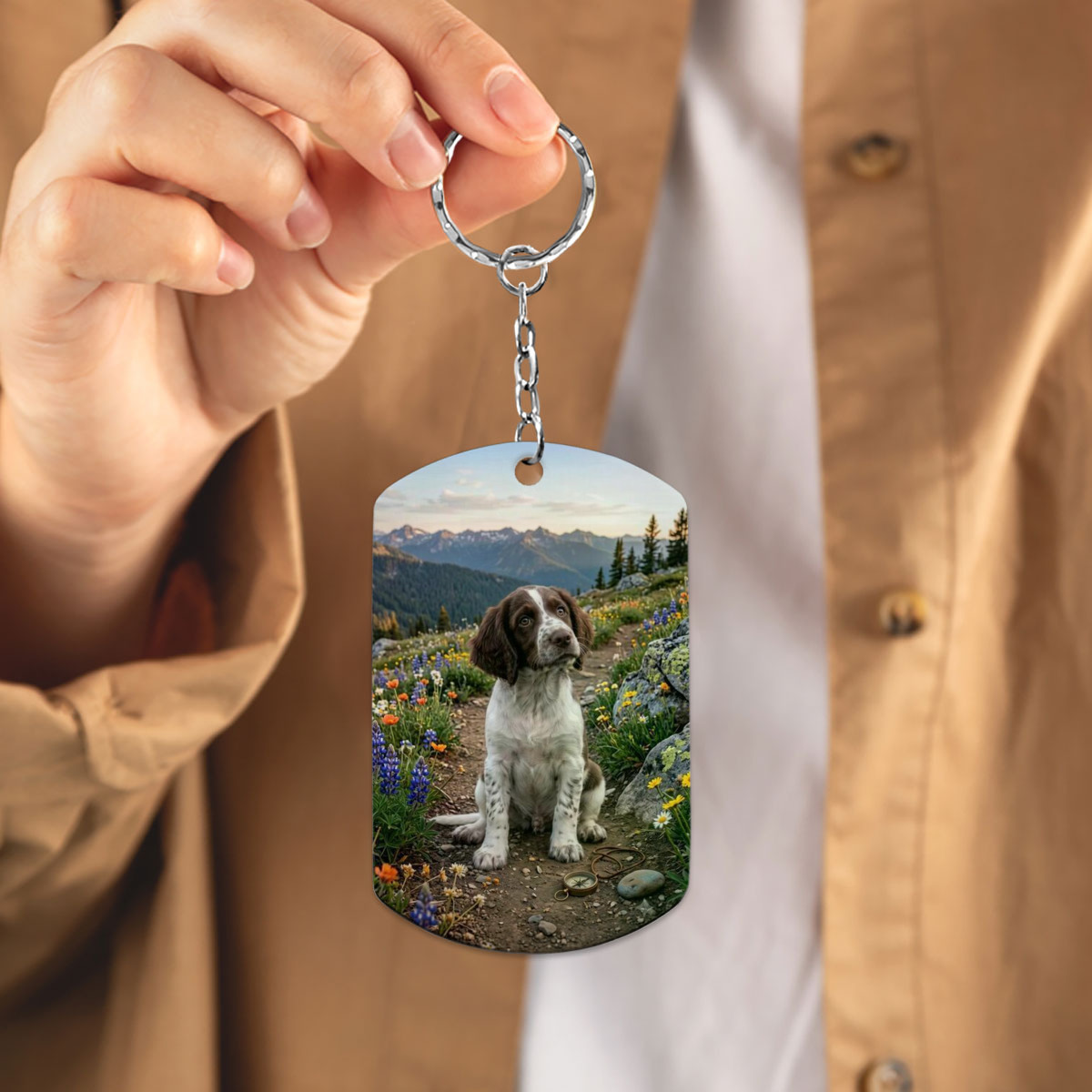 Aluminium Keychain