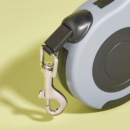 3M 5M Durable Nylon Retractable Dog Leash for Small, Medium, and Large Breeds, Ideal for Yorkshire and Other Pets