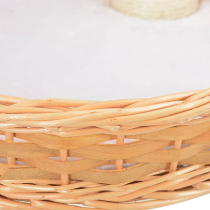 Willow Wood Cat Tree with Sisal, 94 cm Cat Scratching Tower