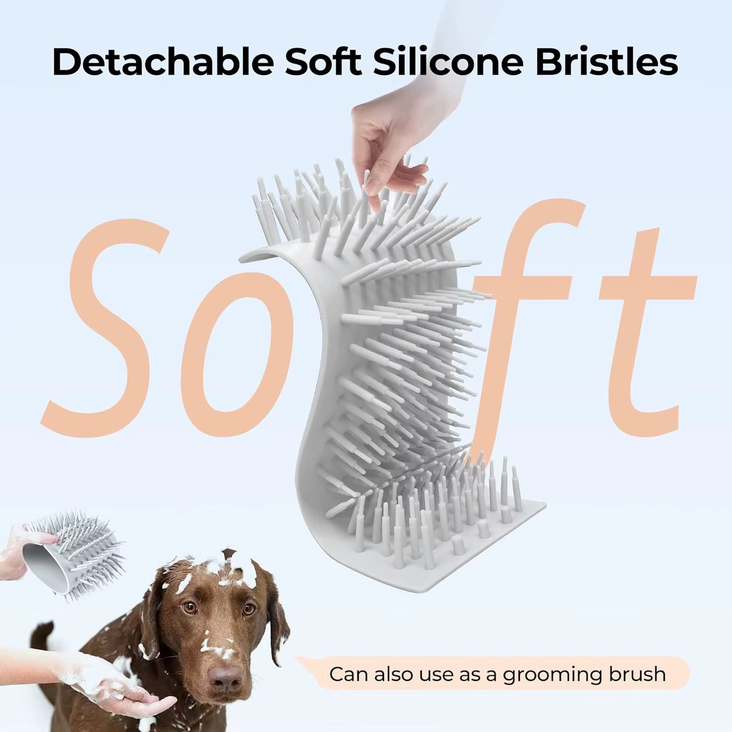 Automatic Pet Foot Wash Cup Cat Dog Paw Cleaner and Massager Electric Paw Washer Foot Washing Grooming Tools Accessories