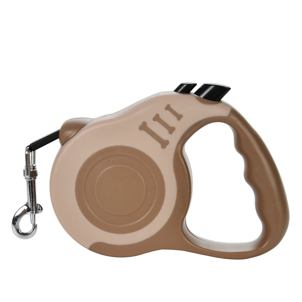 3M 5M Durable Nylon Retractable Dog Leash for Small, Medium, and Large Breeds, Ideal for Yorkshire and Other Pets