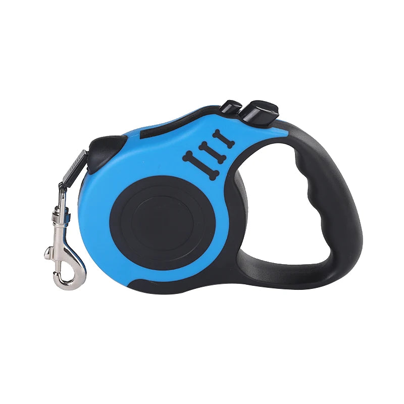 3M 5M Durable Nylon Retractable Dog Leash for Small, Medium, and Large Breeds, Ideal for Yorkshire and Other Pets