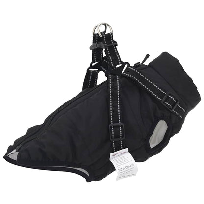 Dog Coat Jacket Vest with Built-In Harness – Waterproof & Reflective